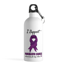 Load image into Gallery viewer, Pancreatic Cancer Support Steel Bottle