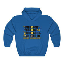 Load image into Gallery viewer, Overcome Childhood Cancer Hoodie