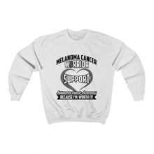 Load image into Gallery viewer, Support Melanoma Sweater