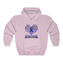 Load image into Gallery viewer, Colon Cancer Survivor Hoodie