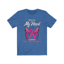 Load image into Gallery viewer, Breast Cancer My Heart Tee