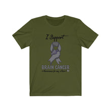 Load image into Gallery viewer, Brain Cancer Supporter T-shirt