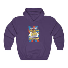 Load image into Gallery viewer, Survived Childhood Cancer Hoodie