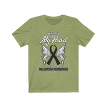 Load image into Gallery viewer, Melanoma My Heart T-shirt