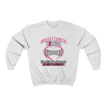 Load image into Gallery viewer, Breast Cancer Support Sweater