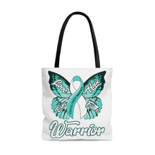 Load image into Gallery viewer, Cervical Cancer Warrior Tote Bag
