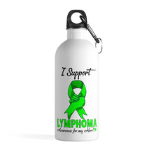 Load image into Gallery viewer, Lymphoma Support Steel Bottle