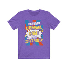 Load image into Gallery viewer, Survived Leukemia T-shirt
