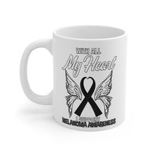 Load image into Gallery viewer, Melanoma My Heart Mug