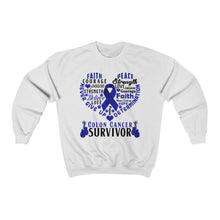 Load image into Gallery viewer, Colon Cancer Survivor Sweater