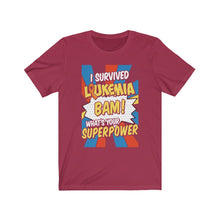 Load image into Gallery viewer, Survived Leukemia T-shirt