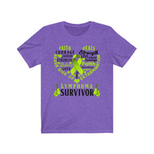 Load image into Gallery viewer, Lymphoma Survivor T-shirt