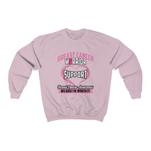 Load image into Gallery viewer, Breast Cancer Support Sweater