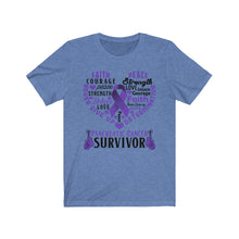 Load image into Gallery viewer, Pancreatic Cancer Survivor T-shirt
