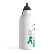 Load image into Gallery viewer, Ovarian Cancer Love Steel Bottle