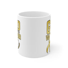 Load image into Gallery viewer, Childhood Cancer Warrior Mug