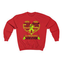 Load image into Gallery viewer, Lymphoma Survivor Sweater