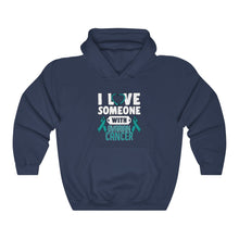 Load image into Gallery viewer, Ovarian Cancer Love Hoodie
