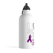 Load image into Gallery viewer, Pancreatic Cancer Love Steel Bottle