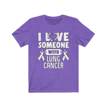 Load image into Gallery viewer, Lung Cancer Love T-shirt
