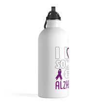 Load image into Gallery viewer, Alzheimer's Love Steel Bottle