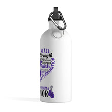 Load image into Gallery viewer, Hodgkin's Lymphoma Survivor Steel Bottle