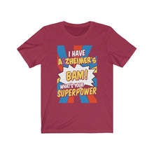 Load image into Gallery viewer, Alzheimer's Superpower T-shirt