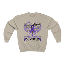 Load image into Gallery viewer, Pancreatic Cancer Survivor Sweater