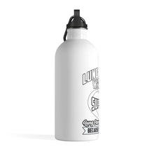 Load image into Gallery viewer, Lung Cancer Support Steel Bottle