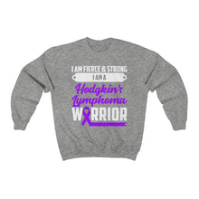 Load image into Gallery viewer, Hodgkin's Lymphoma Warrior Sweater