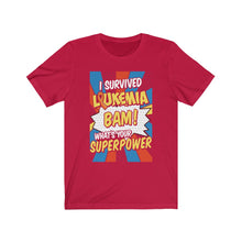 Load image into Gallery viewer, Survived Leukemia T-shirt