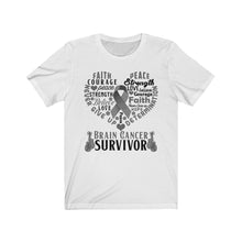 Load image into Gallery viewer, Brain Cancer Survivor T-shirt