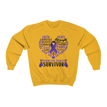 Load image into Gallery viewer, Pancreatic Cancer Survivor Sweater