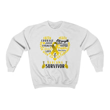 Load image into Gallery viewer, Sarcoma Survivor Sweater