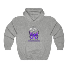 Load image into Gallery viewer, Alzheimer's My Heart Hoodie