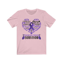 Load image into Gallery viewer, Pancreatic Cancer Survivor T-shirt