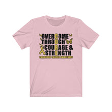 Load image into Gallery viewer, Overcome Childhood Cancer Tee