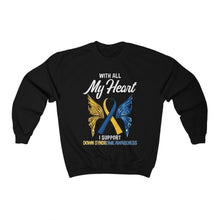 Load image into Gallery viewer, Down Syndrome My Heart Sweater