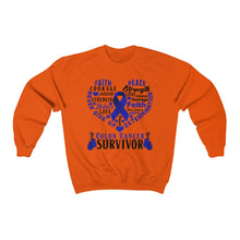 Load image into Gallery viewer, Colon Cancer Survivor Sweater