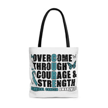 Load image into Gallery viewer, Cure Cervical Cancer Tote Bag