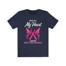 Load image into Gallery viewer, Breast Cancer My Heart Tee