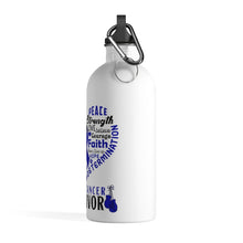 Load image into Gallery viewer, Colon Cancer Survivor Steel Bottle