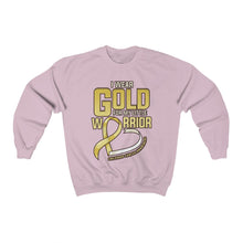 Load image into Gallery viewer, Childhood Cancer Warrior Sweater