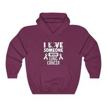 Load image into Gallery viewer, Lung Cancer Love Hoodie