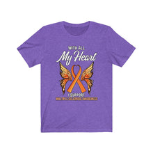 Load image into Gallery viewer, Multiple Sclerosis My Heart T-shirt