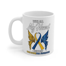 Load image into Gallery viewer, Down Syndrome My Heart Mug
