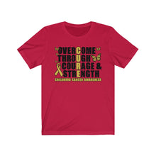 Load image into Gallery viewer, Overcome Childhood Cancer Tee