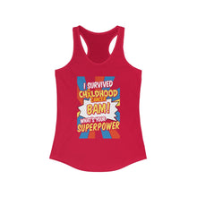 Load image into Gallery viewer, Survived Childhood Cancer Tank Top