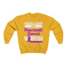 Load image into Gallery viewer, Pancreatic Cancer Warrior Sweater