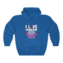Load image into Gallery viewer, Breast Cancer Love Hoodie